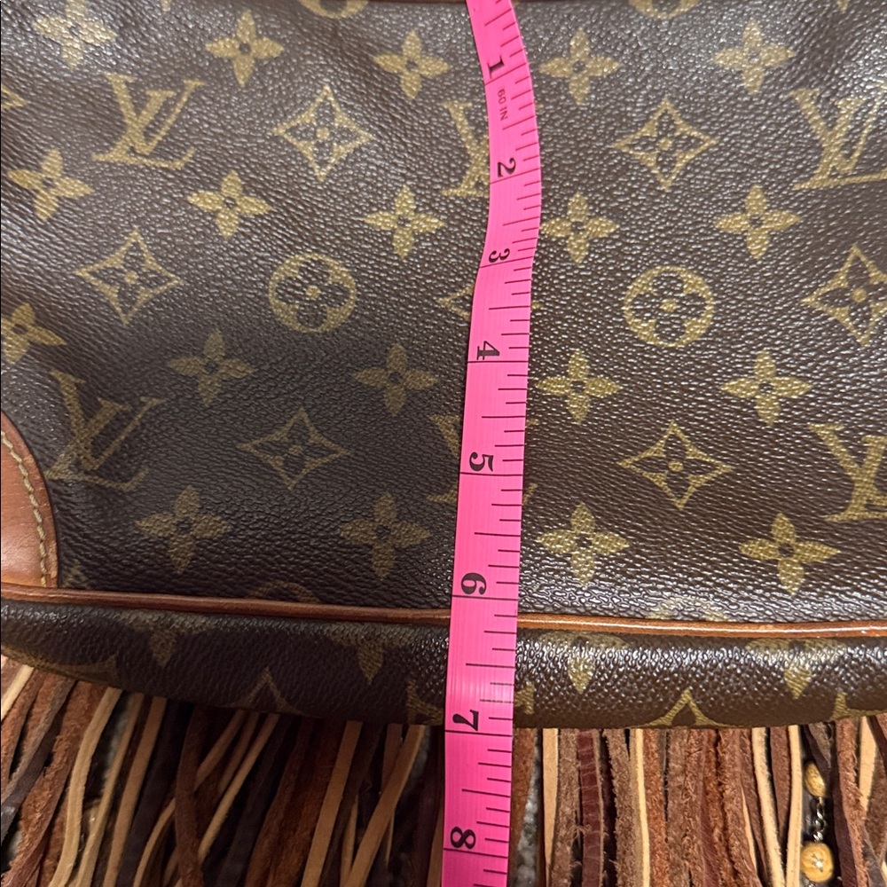Louis Vuitton Brown Fringe Crossbody Bag - Picture 8 of 9